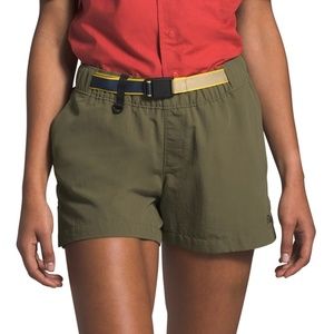 NWT Northface Womens Class V Hike Short Olive sz Large